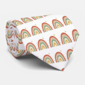 Boho-Regenbogen-Muster-Halstuch Krawatte (Gerollt)