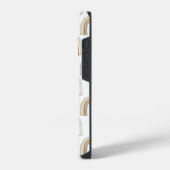 Boho-Regenbogen-Muster Iphone 14 Pro-Hülle Hülle (Linke Seite)