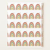 Boho-Regenbogen-Muster-Schlips Planer (Rückseite)