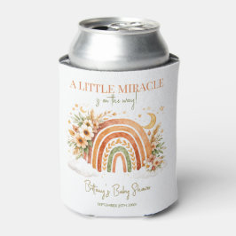 Boho-Regenbogen neutrale Babyparty Dosenkühler