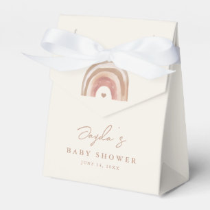 Boho-Regenbogen neutrale Babyparty Geschenkschachtel