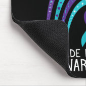 Boho-Regenbogen-Selbstmordbewusstsein Psychische G Mousepad (Ecke)