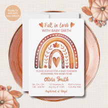 Boho-Regenbogen-Terrakotta-Fall-in-Love-Baby-Party