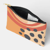 Boho Regenbogenfarben Zubehörtasche (Offen)