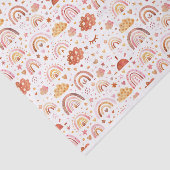 Boho-Regenbogenmuster Seidenpapier (Ausschnitt)