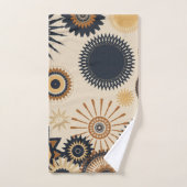 Boho Repeat Pattern  Badhandtuch Set (Handtuch)