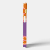 Boho Retro Blume Rosa Gelbes Foto Case-Mate iPhone Hülle (Rückseite / Rechts)