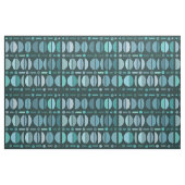 Boho Retro Bowls Muster Aquamarin Stoff (Fat Quarter (45,7 x 55,9 cm))