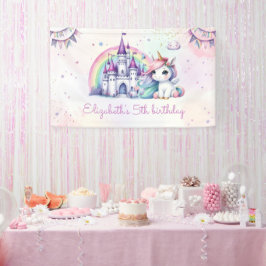 Boho Retro Daisy 1. Geburtstagsbanner Banner