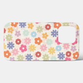 Boho Retro Daisy Blume im Sommer 70 Case-Mate iPhone Hülle (Rückseite (Horizontal))