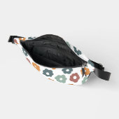 Boho-Retro-Erdige Blumen und botanischer Charme Bauchtasche (Offen)