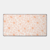 Boho Retro Floral Desk Mat Ästhetik Schreibtischunterlage (Vorderseite)