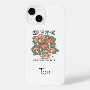 Boho Retro Inspirierender Spruch Erschaffe Deine E Case-Mate iPhone 14 Hülle