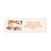 Boho Retro Merry und Bright (Vorne)