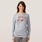 Boho Retro Merry und Bright T-Shirt (Vorne ganz)