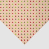 Boho Retro Modern Dot Tissue Paper Seidenpapier (Ausschnitt)