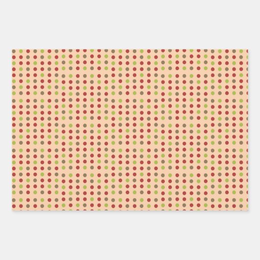 Boho Retro Modern Graphic Geschenkpapier Set (Vorderseite 3)