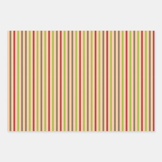 Boho Retro Modern Graphic Geschenkpapier Set (Vorderseite 2)