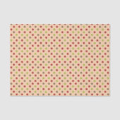 Boho Retro Modern Punkt Tissue-Papier Seidenpapier (Vorderseite)