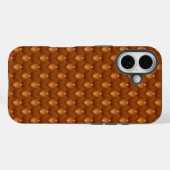 Boho Retro Muster im 70er Style Case-Mate iPhone Hülle (Rückseite (Horizontal))