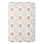 Boho retro Regenbogenline art mostars Badematte (Vorderseite Vertikal)