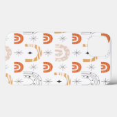 Boho retro Regenbogenline art mostars Case-Mate iPhone Hülle (Rückseite (Horizontal))