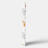 Boho retro Regenbogenline art mostars Case-Mate iPhone Hülle (Rückseite / Rechts)