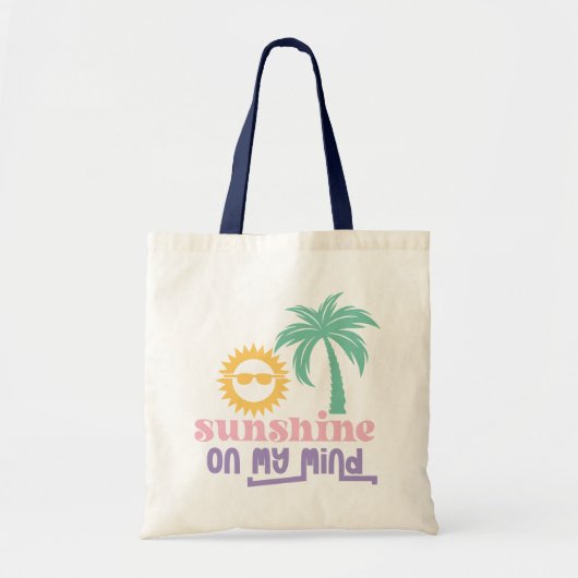 Boho Retro Sommerangebot Tragetasche (Vorne)