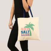 Boho Retro Sommerangebot Tragetasche (Vorderseite (Produkt))