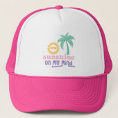 Boho Retro Sommerangebot Truckerkappe (Vorderseite)