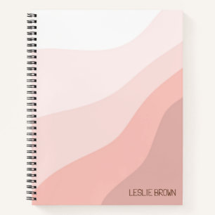 Boho Retro-Spiral-Notebook Notizblock