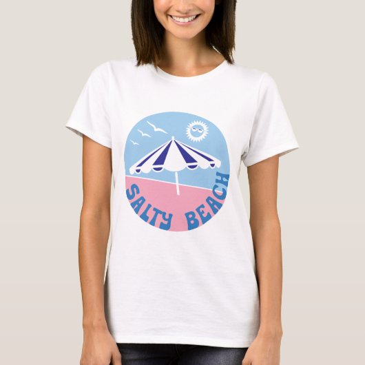 Boho Retro Summer T-Shirt (Vorderseite)