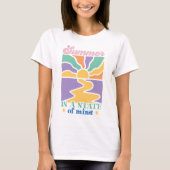 Boho Retro Summer T-Shirt (Vorderseite)