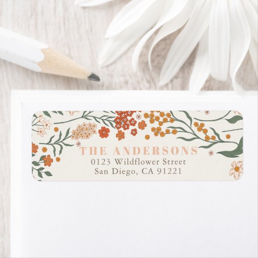 Boho Retro Wildblume (Insitu)