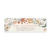 Boho Retro Wildblume (Vorne)