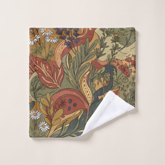 Boho Rhapsody Badhandtuch Set (Waschlappen)