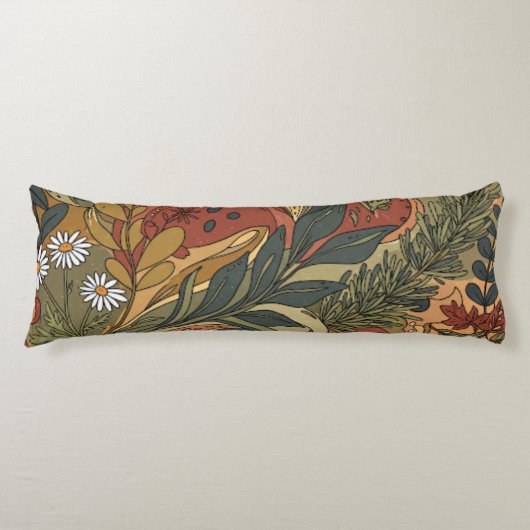 Boho Rhapsody Body Pillow Seitenschläferkissen (Vorderseite)