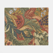 Boho Rhapsody Fleece Blanket (Vorderseite (Horizontal))