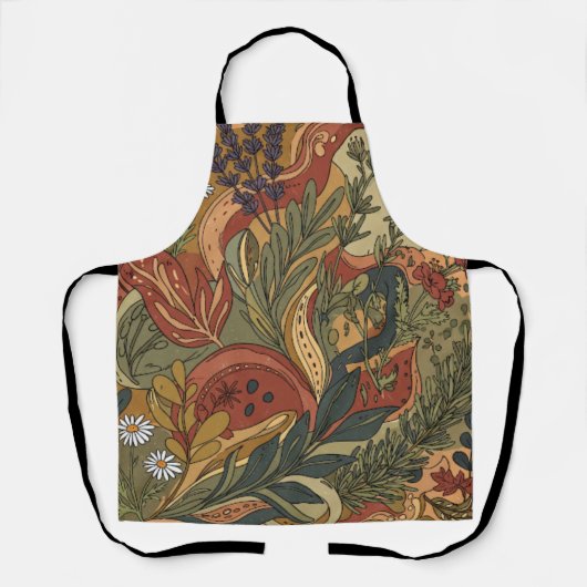 Boho Rhapsody Schürze (Vorderseite)