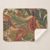 Boho Rhapsody Sherpa Blanket Sherpadecke (Vorderseite (Horizontal))