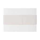 BOHO Ring für Blume und Zweigstellen Einladungsbanderole (Rückseitenbeispiel)