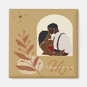 Boho Romance Ich verdiene es zu lieben Magnet (Vorne)