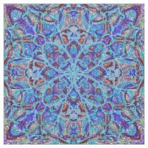 Boho-romantische farbige stoff