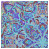 Boho-romantische farbige stoff (Nahaufnahme)