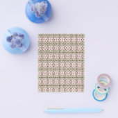 Boho Rosa Blumenmuster Luxus-Dekor Flyer (Einzeln)