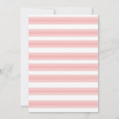 Boho rosa GoldDreamcatcher Babyparty-Einladung Einladung (Rückseite)