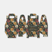 Boho Rose Birthday Gefallen Box für Süßigkeiten Geschenkschachtel (Ungefaltet)