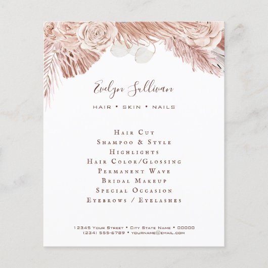 Boho Rose Flyer (Vorne)