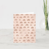 Boho Rose Gold Shapes Abstrakt (Vorderseite)