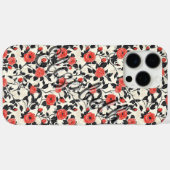 Boho Rose Personalizable Name iPhone Case für Tee (Rückseite (Horizontal))